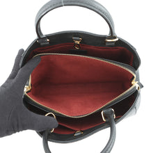 将图像加载到图库查看器中，LOUIS VUITTON MontaigneBB NoirM45778 Monogram Empreinte Leather Size BB
