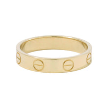 Load image into Gallery viewer, CARTIER Mini Love Ring Size Small/50/#10B4085000 18K Yellow Gold
