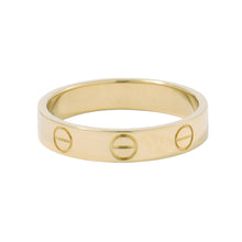 Load image into Gallery viewer, CARTIER Mini Love Ring Size Small/50/#10B4085000 18K Yellow Gold
