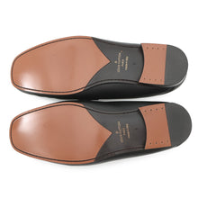 将图像加载到图库查看器中，LOUIS VUITTON loafers Noir Leather Size 9
