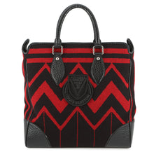 Load image into Gallery viewer, LOUIS VUITTON Cabas Vale Noir/RedM95241 Wool Leather
