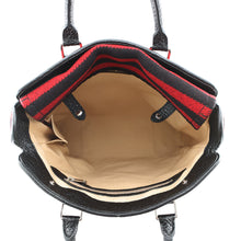 Load image into Gallery viewer, LOUIS VUITTON Cabas Vale Noir/RedM95241 Wool Leather
