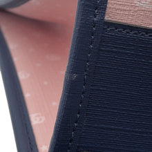 将图像加载到图库查看器中，GUCCI Children's The Jetsons Tote Bag Pink/Navy605614 GG Supreme Leather
