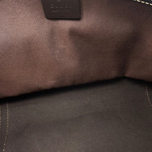 将图像加载到图库查看器中，GUCCI GG Supreme Tote Bag Beige/Brown197953 GG Supreme Patent Leather
