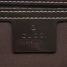 将图像加载到图库查看器中，GUCCI GG Supreme Tote Bag Beige/Brown197953 GG Supreme Patent Leather
