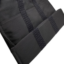 将图像加载到图库查看器中，HERMES Her Line Tote Gray Nylon Canvas Size MM
