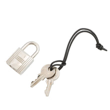 将图像加载到图库查看器中，HERMES Her Line Tote Gray Nylon Canvas Size MM
