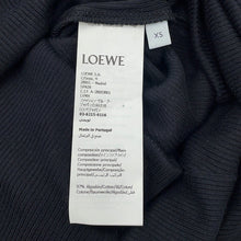 Load image into Gallery viewer, LOEWE Tank top Size XS BlackS359Y23XAM Cotton97% Polyurethane3%
