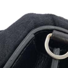 将图像加载到图库查看器中，PRADA City Plex Ribbon Shoulder Bag Black/Pink1BD067 Leather Plastic
