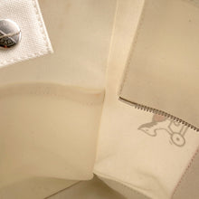 将图像加载到图库查看器中，HERMES Adada Mother's Bag White/Gray/Bougainvillier
