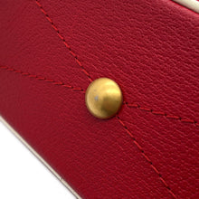 将图像加载到图库查看器中，GUCCI Adidas Logo Shoulder Bag Red/White702427 Leather
