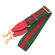将图像加载到图库查看器中，GUCCI Adidas Logo Shoulder Bag Red/White702427 Leather
