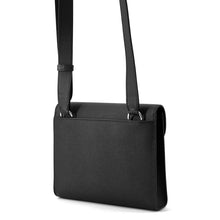 将图像加载到图库查看器中，HERMES Sac A Depeches Black Epsom Size 21
