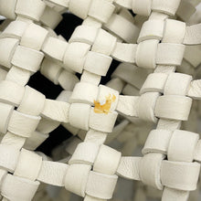 Load image into Gallery viewer, Bottega Veneta Cavallino Tote Bag White709612 Leather Canvas
