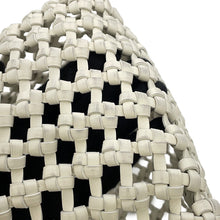 Load image into Gallery viewer, Bottega Veneta Cavallino Tote Bag White709612 Leather Canvas
