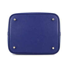 Load image into Gallery viewer, HERMES Picotin Lock Tresage Blue Encre/Brique/Black Epsom Size MM
