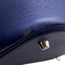 Load image into Gallery viewer, HERMES Picotin Lock Tresage Blue Encre/Brique/Black Epsom Size MM
