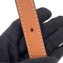 将图像加载到图库查看器中，LOEWE Drawstring Hammock Flora Tan/Multicolor303.30.V07 Calf Leather Canvas Size Mini
