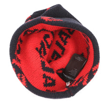 将图像加载到图库查看器中，BALENCIAGA Knit cap Navy/Red Wool 95% Polyester4% Polyamide1%
