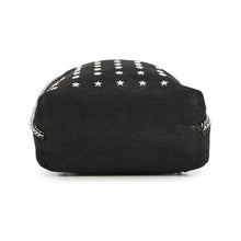 Load image into Gallery viewer, Stella McCartney Falabella Star Studded Backpack Black468952 Polyester
