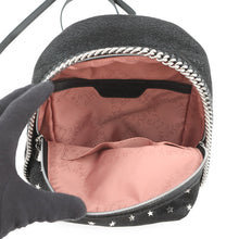 Load image into Gallery viewer, Stella McCartney Falabella Star Studded Backpack Black468952 Polyester
