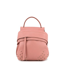 将图像加载到图库查看器中，TOD’S Wave Backpack 3way Pink Leather Size Mini
