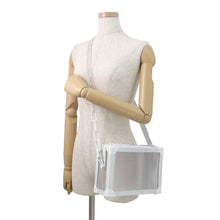 将图像加载到图库查看器中，LOUIS VUITTON Soft Trunk Epi Plage Shoulder Bag White/TransparentM55602 PVC Leather
