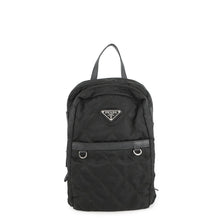 将图像加载到图库查看器中，PRADA Backpack Black1BZ017 Nylon Size Mini
