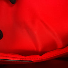 将图像加载到图库查看器中，Christian Louboutin Backpack Paris Black/Red1225145 Leather Rubber
