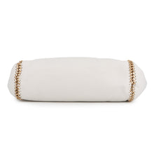 将图像加载到图库查看器中，Stella McCartney Falabella Large Reversible Tote Off-white/Light Green507185 Polyester
