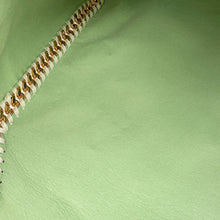 将图像加载到图库查看器中，Stella McCartney Falabella Large Reversible Tote Off-white/Light Green507185 Polyester
