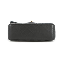 Load image into Gallery viewer, CHANEL Matelasse Top Handle Mini Flap Bag BlackAS2431 Lambskin Size 20

