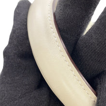 Load image into Gallery viewer, HERMES Kelly Sellier Nata / Jaune Citron Toile H Swift Leather Size 28
