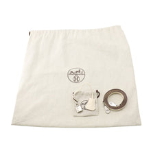 Load image into Gallery viewer, HERMES Kelly Sellier Nata / Jaune Citron Toile H Swift Leather Size 28
