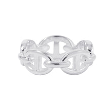 将图像加载到图库查看器中，HERMES Chaine d'Ancre Anchene Ring Size PM/53/#13 SV925
