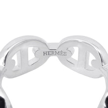 将图像加载到图库查看器中，HERMES Chaine d'Ancre Anchene Ring Size PM/53/#13 SV925
