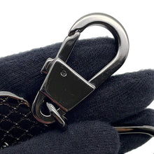 Load image into Gallery viewer, GUCCI Interlocking G Dog Key Chain Black/Red817294 Metal
