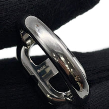 Load image into Gallery viewer, HERMES Mayon Ring Size T60 Black Metal Lacquer
