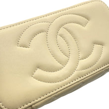 将图像加载到图库查看器中，CHANEL Vanity ChainShoulder Bag Light YellowAP3301 Lambskin
