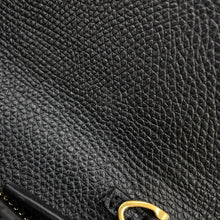 将图像加载到图库查看器中，Valentino Garavani V Logo Signature Chain Wallet Black7W0P0W42SNP Calf Leather
