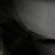 将图像加载到图库查看器中，LOEWE Anagram Boston Black Canvas Leather
