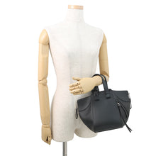 将图像加载到图库查看器中，LOEWE Hammock bag BlackA538H13X10 Classic Calf LeatherLeather Size compact
