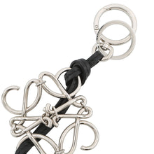 将图像加载到图库查看器中，LOEWE Anagram Bag Charm BlackC821232X02 Leather
