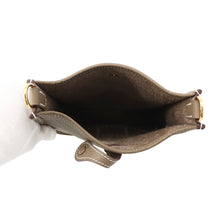 Load image into Gallery viewer, HERMES Evelyne Long Etoupe/Blue Indigo Taurillon Clemence Size TPM
