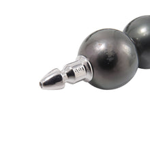 Load image into Gallery viewer, TASAKI Black Pearl Gradation Necklace and Earring Set 18K White Gold
