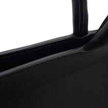 将图像加载到图库查看器中，PRADA Handbag Black1BG533 Soft Grain Leather Size Medium
