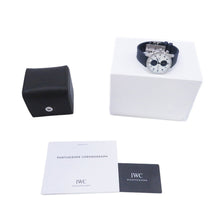 将图像加载到图库查看器中，IWC Portugieser Chronograph W41mm Stainless Steel Rubber White DialIW371620
