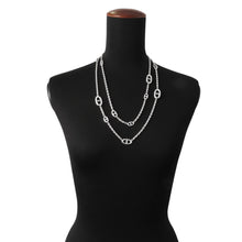Load image into Gallery viewer, HERMES Chaine d'Ancre Farandole Necklace Size 120 SV925
