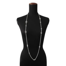 Load image into Gallery viewer, HERMES Chaine d'Ancre Farandole Necklace Size 120 SV925
