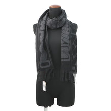 Load image into Gallery viewer, HERMES Scarf Clic Se Nue Black/AnthracitoH392917T 05 Cashmere100%
